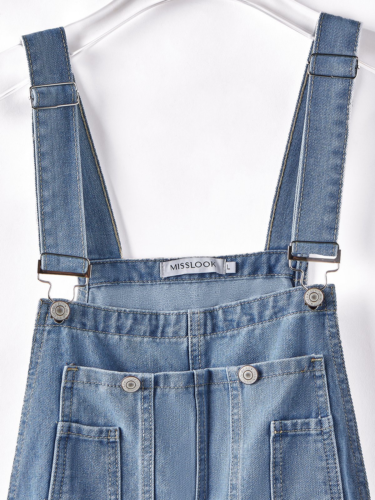 Donna Casuale Denim pagliaccetto