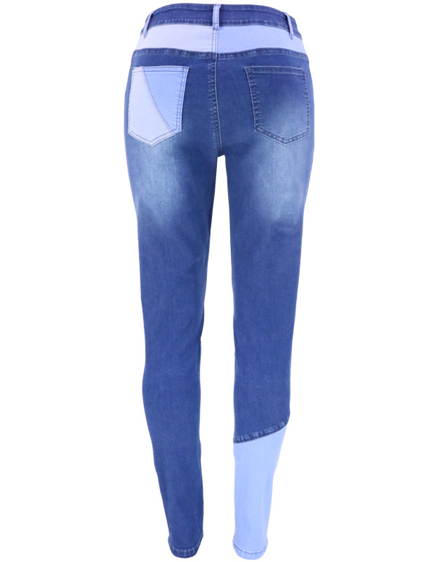 Multicolore Casuale Jeans