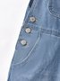Donna Casuale Denim pagliaccetto