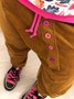 Casuale Dritto Pantaloni