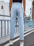 Semplice Denim Tasche Jeans