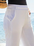 Misto Cotone Casuale Pantaloni