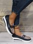 Di peso leggero Coccodrillo Stampare Colorblock Scarpe