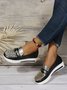 Di peso leggero Coccodrillo Stampare Colorblock Scarpe