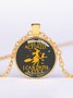 Tutte le stagioni Festa Halloween pendolarismo Cristallo Cristallo Cristallo Standard Pendente Collane Braccialetto per Donna